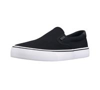 Lugz Men's Clipper Classic Slip-on Fashion Sneaker, Black/White/Black, Numeric_9_Point_5