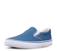 Lugz Men's Clipper Classic Slip-on Fashion Sneaker, Blue/White, Numeric_15
