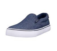 Lugz Men's Clipper Classic Slip-on Fashion Sneaker, Blue/White, Numeric_8_Point_5