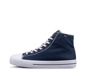 Lugz Stagger Hi Chaussures Baskets Classiques Tendance pour Homme, Bleu Marine/Blanc, 38.5 EU
