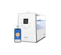 Levoit Humidificateur d'Air 6L Haut Remplissage, Intelligent WiFi Froid pour Bébé, 26dB Ultrasonique Silencieux, Jusqu'à 60 H pour Chambre de 40-70 ㎡ avec Capteur Minuterie, Blanc