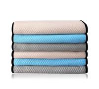 LUHOCIY 6 Pièces Chiffon Microfibre, Microfibre Voiture, Microfibre Menage Chiffon Anti-salissures pour Fenêtres de Bureau, en Microfibre, élimine Facilement Les Taches sans Laisser de Traces