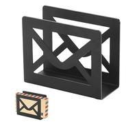 LUHOCIY Porte Revue, Range Revue, Porte Revues Noir, Utilisée pour le Tri de Toutes Sortes de Courrier, pour Garantir un Espace de Travail Propre et Efficace, Adapté à Une Variété D'environnements