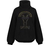 Luhta - Polaire en sherpa - Iinatti Noir pour Femme - Taille XL Noir XL