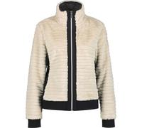 Luhta - Polaire zippée bi-matière - Isolahti Poudre pour Femme - Taille XL - Beige Beige XL