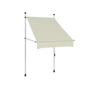 vidaXL Auvent manuel rétractable 145833 100 cm Crème