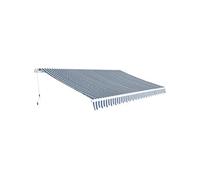 Auvent Pliable Manuel 450 cm Anthracite Marquise Protection Solaire vidaXL