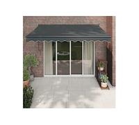 Auvent Rétractable Store Banne Abri Solaire Balcon Jardin Terrasse vidaXL
