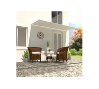 Vidaxl Auvent Rétractable 400x150 Cm Crème