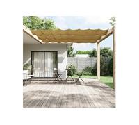 Luifel verticaal 100x1200 cm oxford stof beige148261