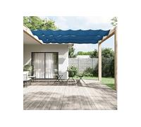 Luifel verticaal 100x600 cm oxford stof blauw148454