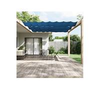vidaXL Luifel verticaal 140x1000 cm oxford stof blauw148463 Bleu G