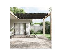 Luifel verticaal 60x600 cm oxford stof antracietkleurig148202