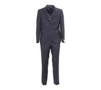 Luigi Bianchi Mantova - Single Breasted Suits - Homme - Costumes - Bleu - Taille: L