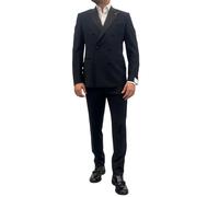 Luigi Bianchi Mantova - Veste de smoking croisée - Homme - Costumes - Noir - Taille: XL