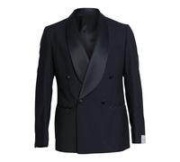 Luigi Bianchi Mantova - Veste de smoking croisée - Homme - Vestes - Noir - Taille: M