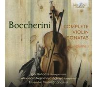 Boccherini – Intégrale des sonates pour violon, Vol. 1 – Edel