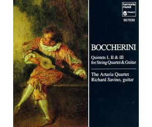 Luigi Boccherini: Quintets I, II & III for String Quartet & Guitar - The Artaria Quartet / Richard Savino