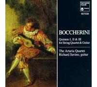 Luigi Boccherini: Quintets I, II & III for String Quartet & Guitar - The Artaria Quartet / Richard Savino by unknown (1992-12-07)