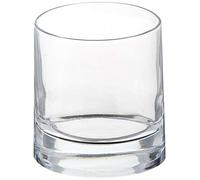 Luigi Bormioli 7540088 Veronese Boîte de 6 Chopes Forme Basse Cristal Transparent 8,3 x 8,3 x 9,1 cm