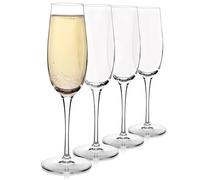 Luigi Bormioli Crescendo Lot de 4 flûtes à champagne 237 ml