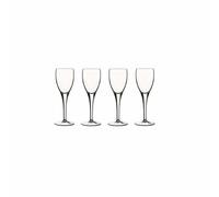 Luigi Bormioli Michelangelo Verre à sherry 7 cl Coffret cadeau Lot de 4