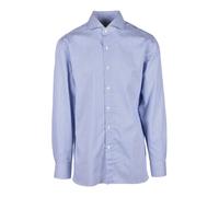 Luigi Borrelli Napoli - Chemise en coton - Homme - Chemises - Bleu - Taille: M