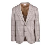 Luigi Borrelli Napoli - Giacca Stondata - Homme - Costumes - Beige - Taille: 2XL