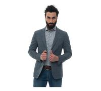Luigi Borrelli Napoli - Veste Nisida sans doublure déstructurée - Homme - Vestes - Bleu - Taille: 3XL