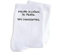 Luigi Collection Chaussettes Cadeau Homme Femme Humour Message drôle. Idée Cadeau Original Ami Collègue Copain Copine Anniversaire Noël St Valentin. Taille 43/45
