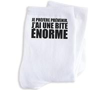 Luigi Collection Chaussettes Homme Humour Sexe Message drôle. Idée Cadeau Original Ami Copain Collègue Anniversaire Noël St Valentin.Taille 43/45