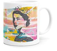 Luigi Collection Mug Elisabeth II Reine d’Angleterre Idée Cadeau Tasse souvenir Queen Elizabeth Jubilee Drapeau Royaume Uni. Mugs Céramique Compatible Micro-Ondes et Lave-Vaisselle.