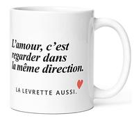 Luigi Collection Mug Humour Amour Levrette Tasse Message drôle Coquin. Idée Cadeau Original pour Amis Couple Amoureux Collègue Frère Sœur pour Anniversaire Noël St Valentin. Souriez dès le Réveil.