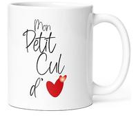 Luigi Collection Mug Humour Petit Cul d’Amour Tasse Message drôle Sexy Idée Cadeau Original pour Femme Homme Amie Ami Couple Amoureux Collègue Copine Copain Coquin Anniversaire St Valentin Noël.