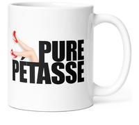 Luigi Collection Mug Humour Pure Pétasse Tasse Message drôle Sexy Idée Cadeau Original pour Femme Amie Couple Amoureux Collègue Copine Coquin Amour Fille Anniversaire St Valentin Noël.