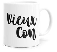 Luigi Collection Mug Humour Vieux Con Tasse Message drôle. Idée Cadeau Original pour Ami Couple Amoureux Collègue Frère Homme Père Pote Fiancé Retraité Retraite pour Anniversaire Noël St Valentin.