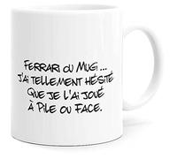Luigi Collection Mug Humour Voiture Prestige Tasse Message drôle. Idée Cadeau Original Amis Pote Couple Amoureux Collègue Frère Sœur pour Anniversaire Noël Souriez dès le Réveil.