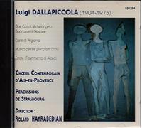 Luigi Dallapiccola – Chœur contemporain d'Aix-en-Provence – Adda