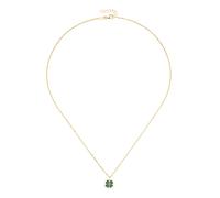 Luigi Merano Chaîne or / vert, Taille 45