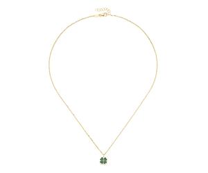 Luigi Merano Chaîne or / vert, Taille 45