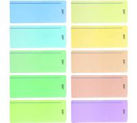 Luigi's 10 x Bandes de Lecture pour Dyslexie avec Superpositions Teintées de Couleur. Règles de Suivi d'Aide à la Lecture pour Dyslexique Irlens, TDAH et Stress Visuel.