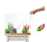 Luigi's Aspirateur Aquarium - Kit Pompe pour Nettoyage Aquarium - Siphon Puissant pour Vidange Complète - Accessoires Aquarium - Pompe a Siphonner Eau avec Filtre à Gravier