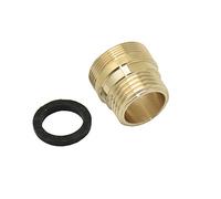 Luiho-Brass 1pcs Robinet en Laiton Filetage cuivre Raccords, mâle 1/2 à Femelle M22 M24 mâle Robinet connecteur, Solide et Robuste (Color : Yellow)