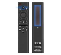 LUIRSAY Télécommande de Remplacement BN59-01385A pour Samsung Smart TV, télécommande vocale Solaire avec 4 Touches de Raccourci, Compatible avec The Frame, Neo QLED, Crystal UHD Series 2021-2023