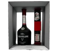 Luis Felipe Premium Brandy 39,7% Vol. 0,7l in Giftbox with 2 Miniaturen 0,05l