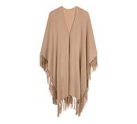 Luisa Cerano - Cape - Femme - Vestes - Beige - Taille: ONE Size