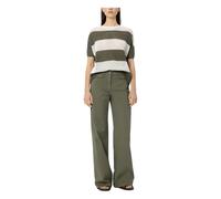 Luisa Cerano - Haut en maille ajourée à rayures - Femme - Pulls - Multicolore - Taille: 38 FR
