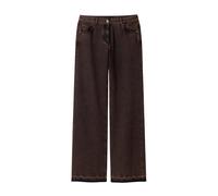 Luisa Cerano - Jean large - Femme - Jeans - Brun - Taille: 40 FR