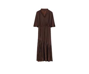 LUISA CERANO Maxi-robe marron | 42