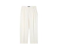 Luisa Cerano - Pantalon Cropped Plissé - Femme - Pantalons - Blanc - Taille: 36 FR